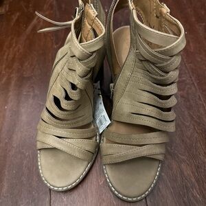 Target Women's Strappy Tan Sandals